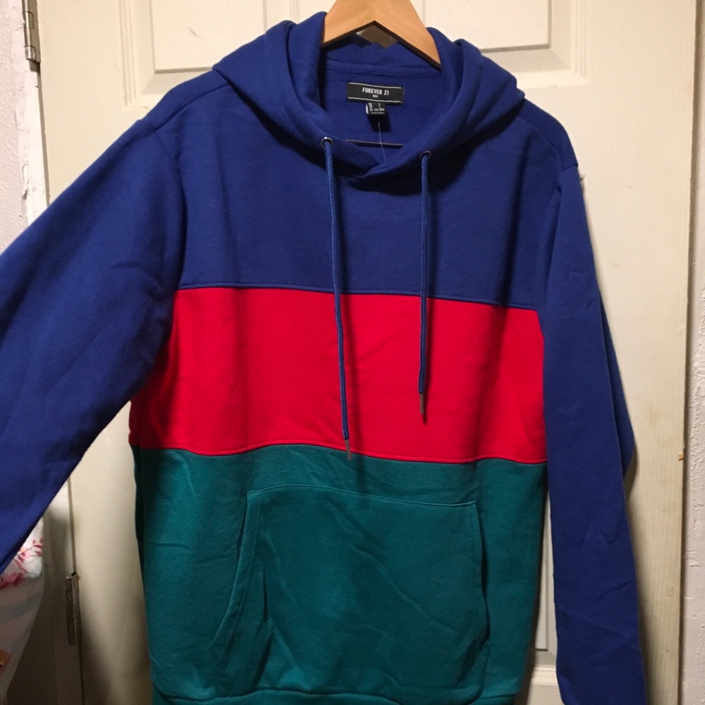 Multi colored hoody